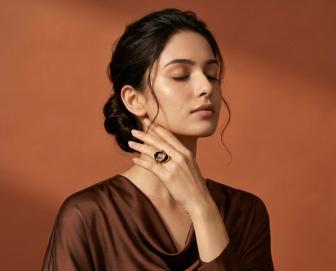 Ring 4-15 - on model