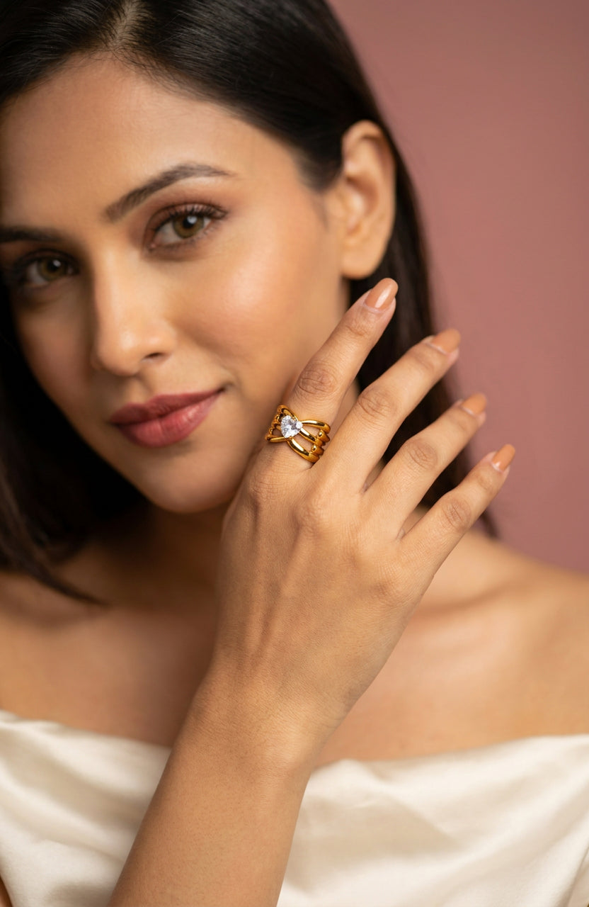 Ring 4-18 - on model