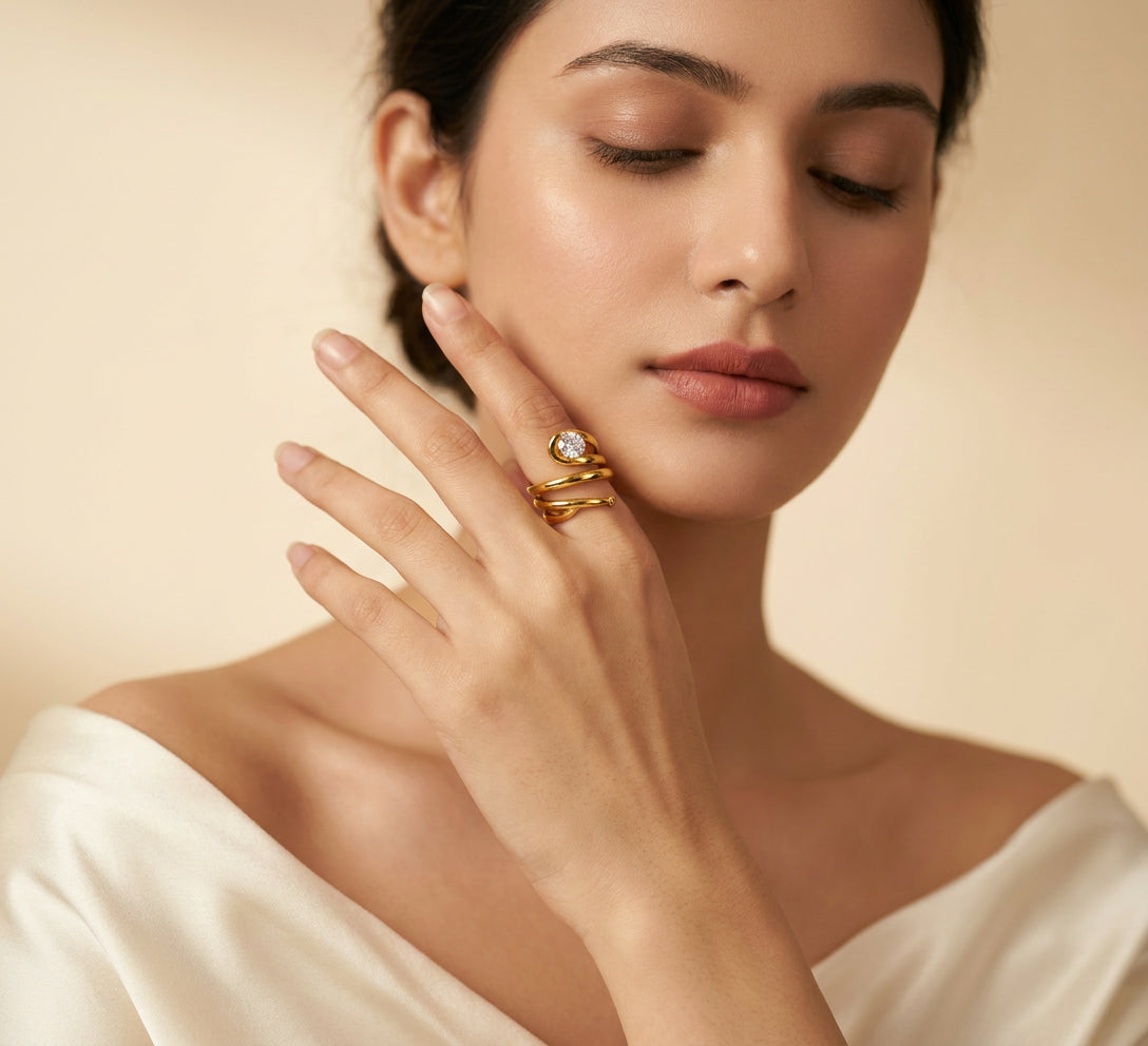 Ring 4-35 - on model